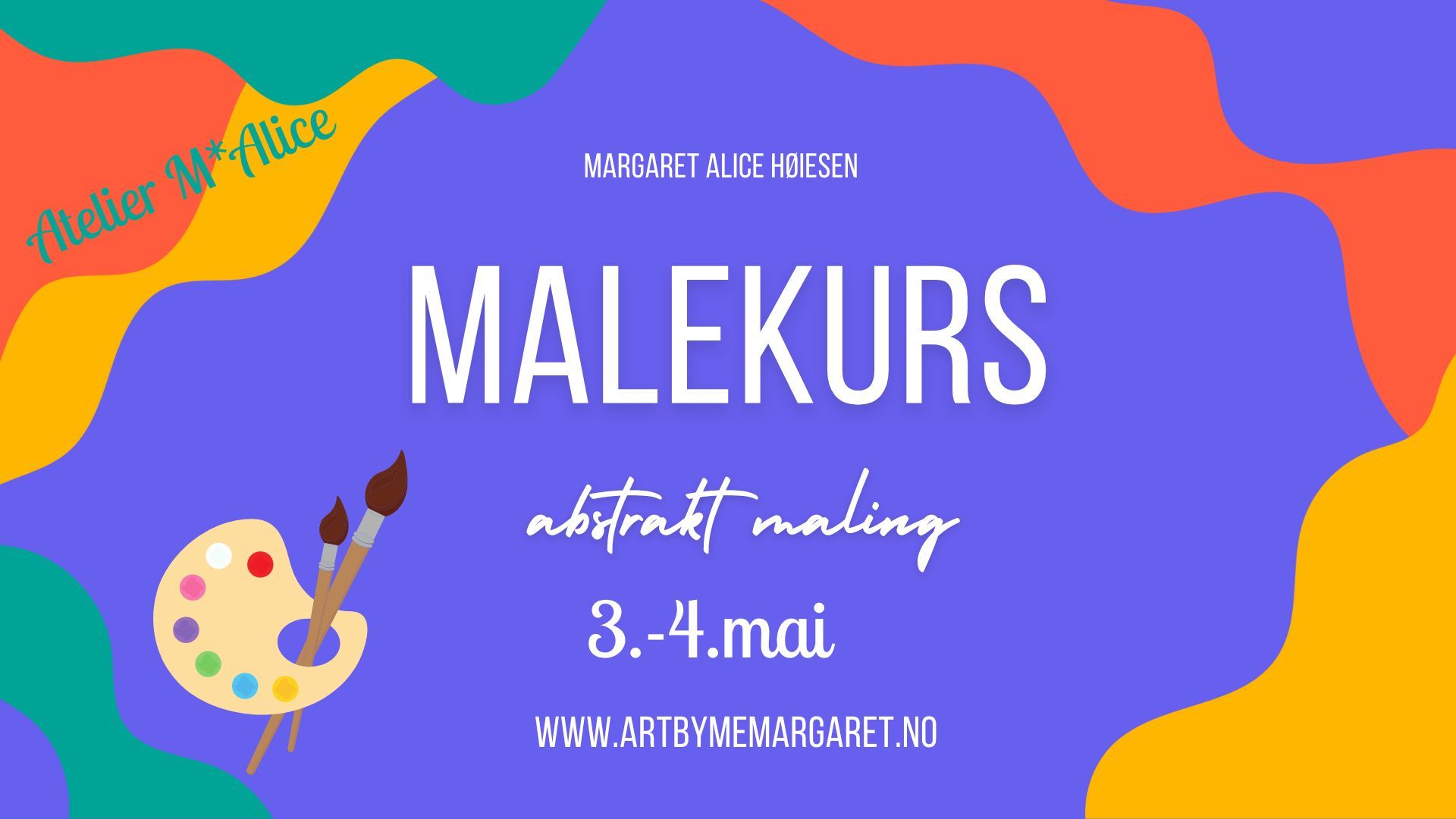 Malekurs i Atelier M*Alice