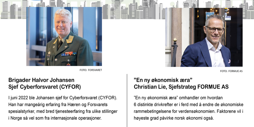 Frokostmøte. Tema: Besøk av Cyberforsvaret | En ny økonomisk æra