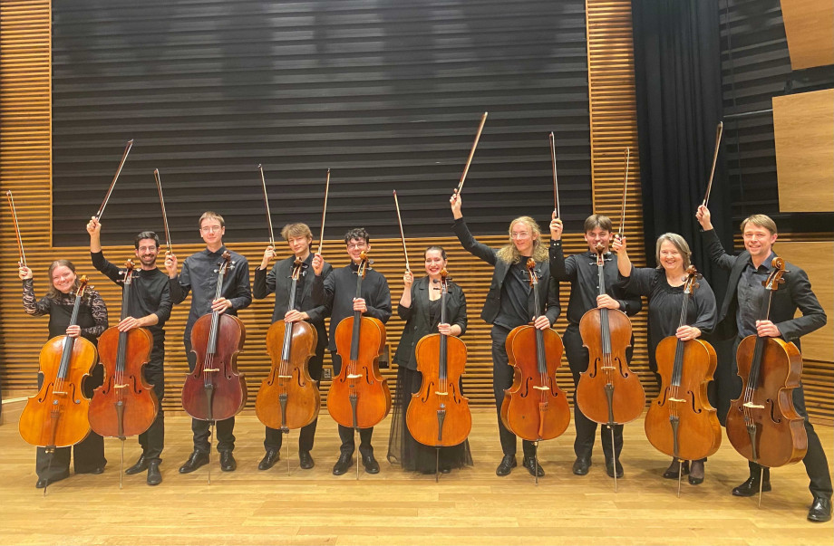 Konsert med cellostudenter