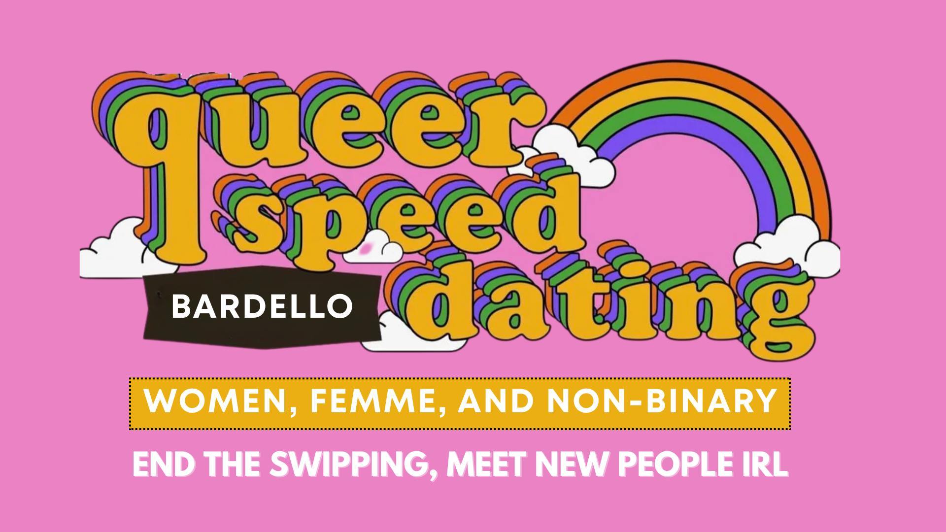 Lesbian Speed Dating - Ages 25+