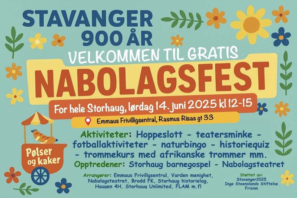 Nabolagsfest for hele Storhaug