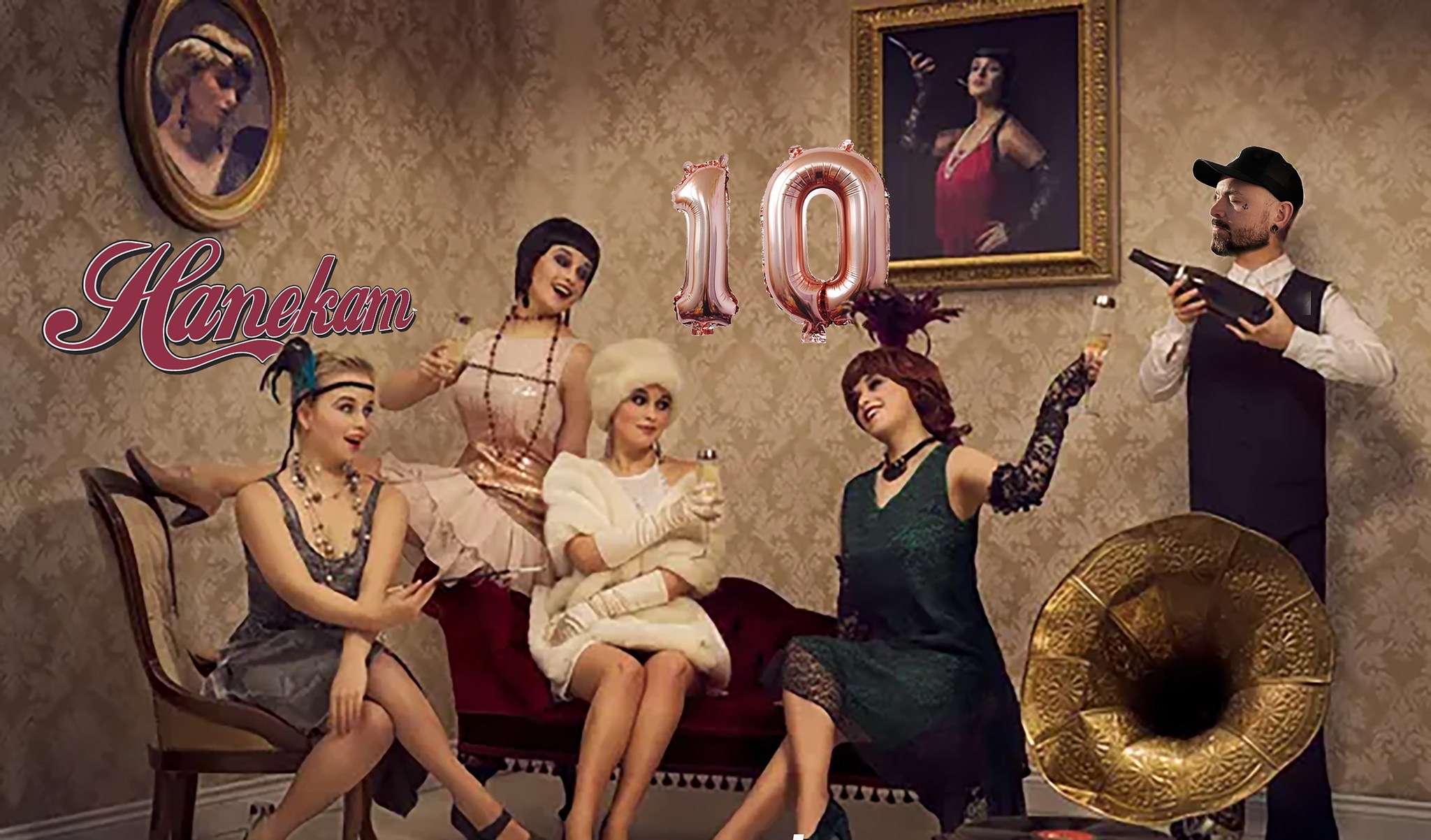 Hanekam 10 år