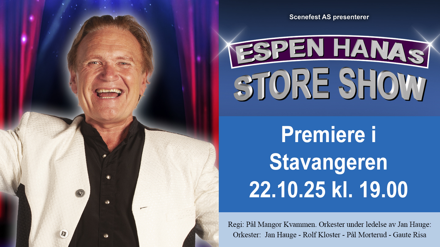 Espen Hanas Store Show - Premiere