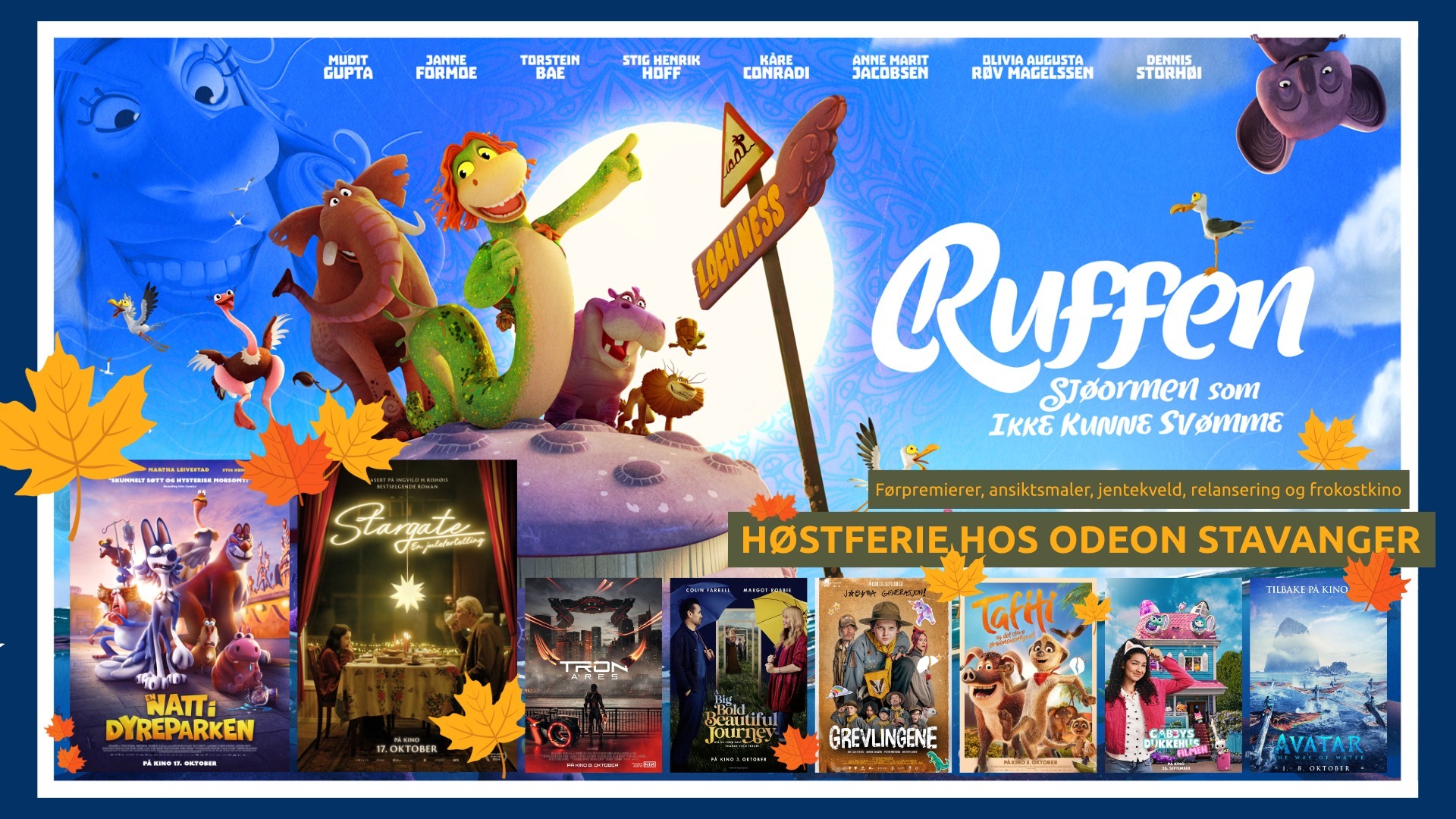 Høstferien på kino
