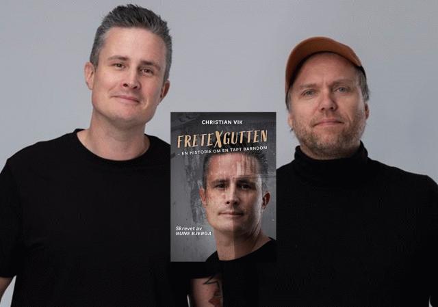 Bokprat: Rune Bjerga og Christian Vik om Fretexgutten