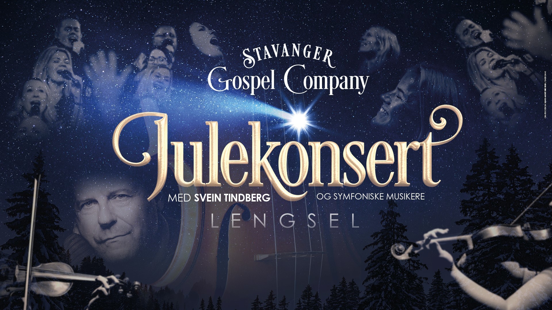 Stavanger Gospel Companys julekonsert m/Svein Tindberg