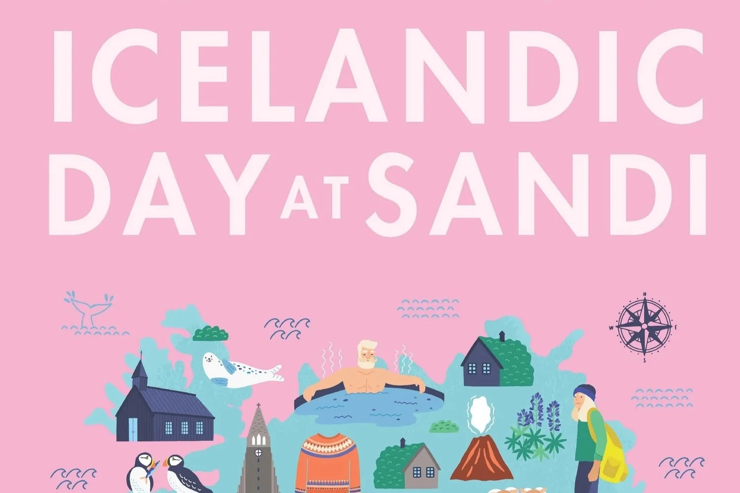 ISLANDSK DAG hos Sandi Cakes