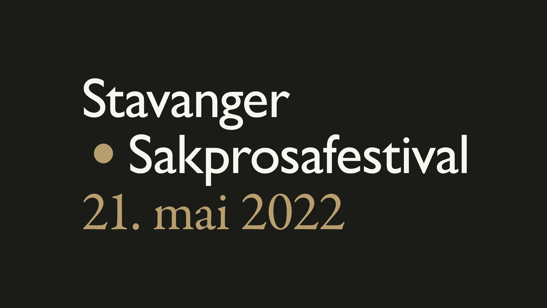Stavanger sakprosafestival 2022