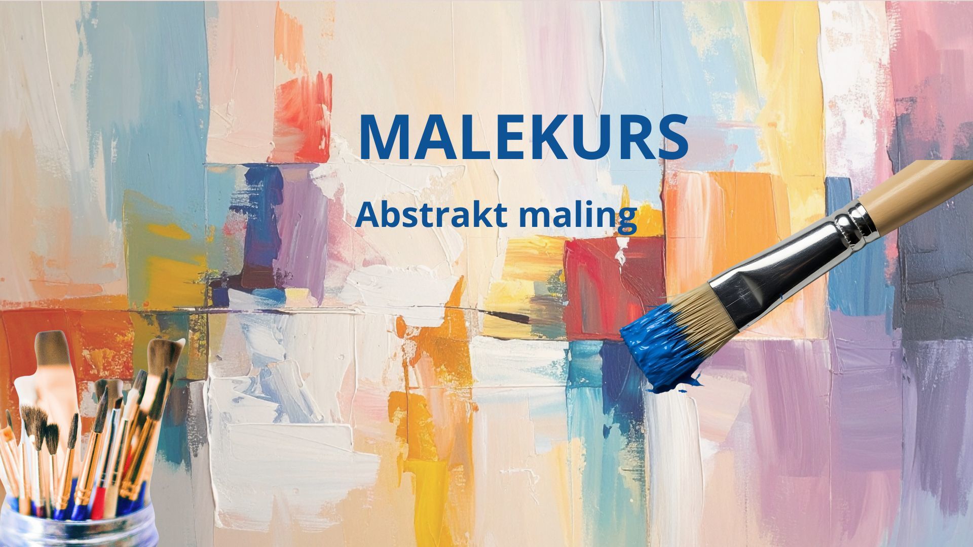 Malekurs i abstrakt maling