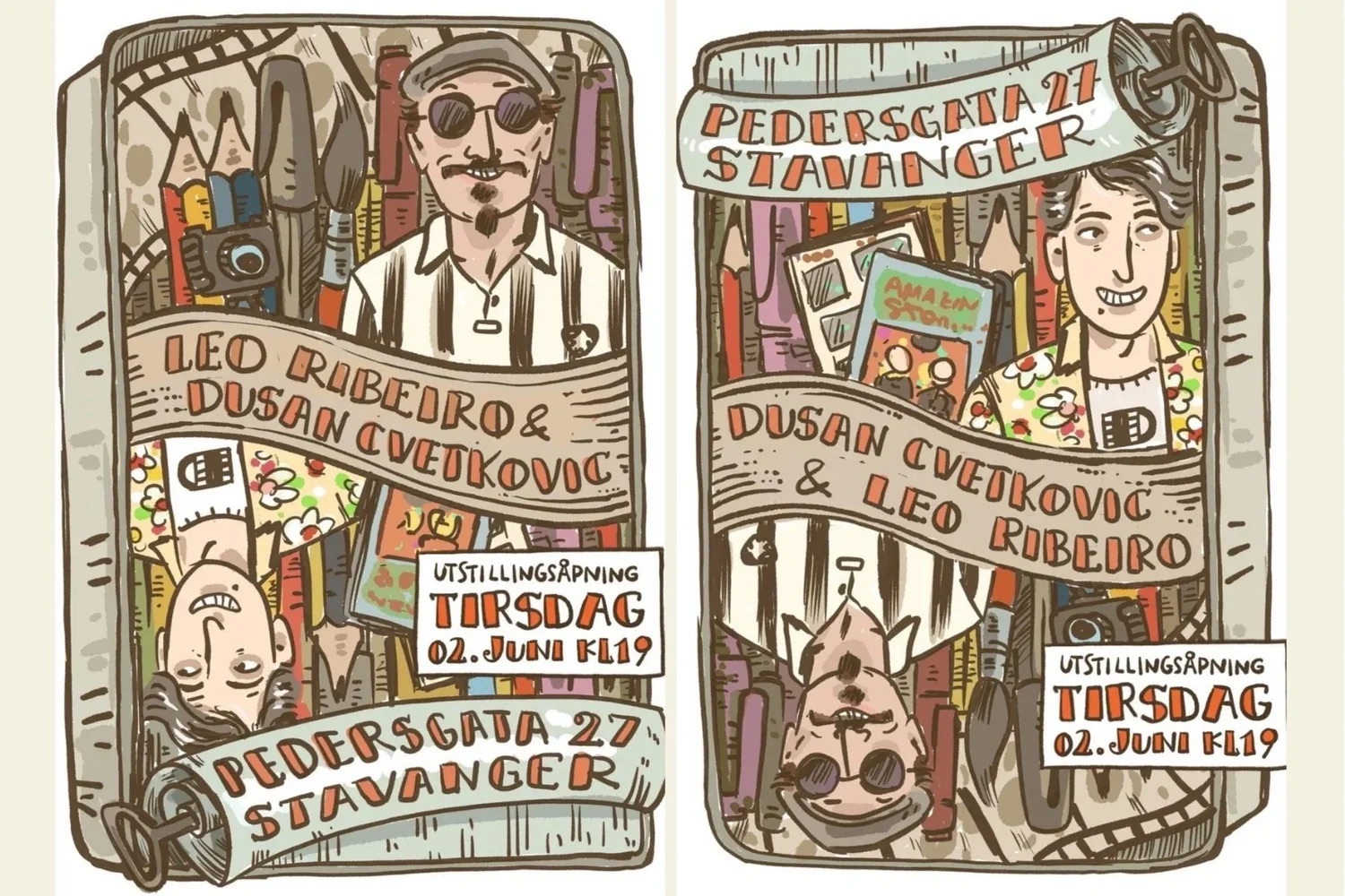 Utstillingsåpning - Leo Ribeiro & Dusan Cvetkovik