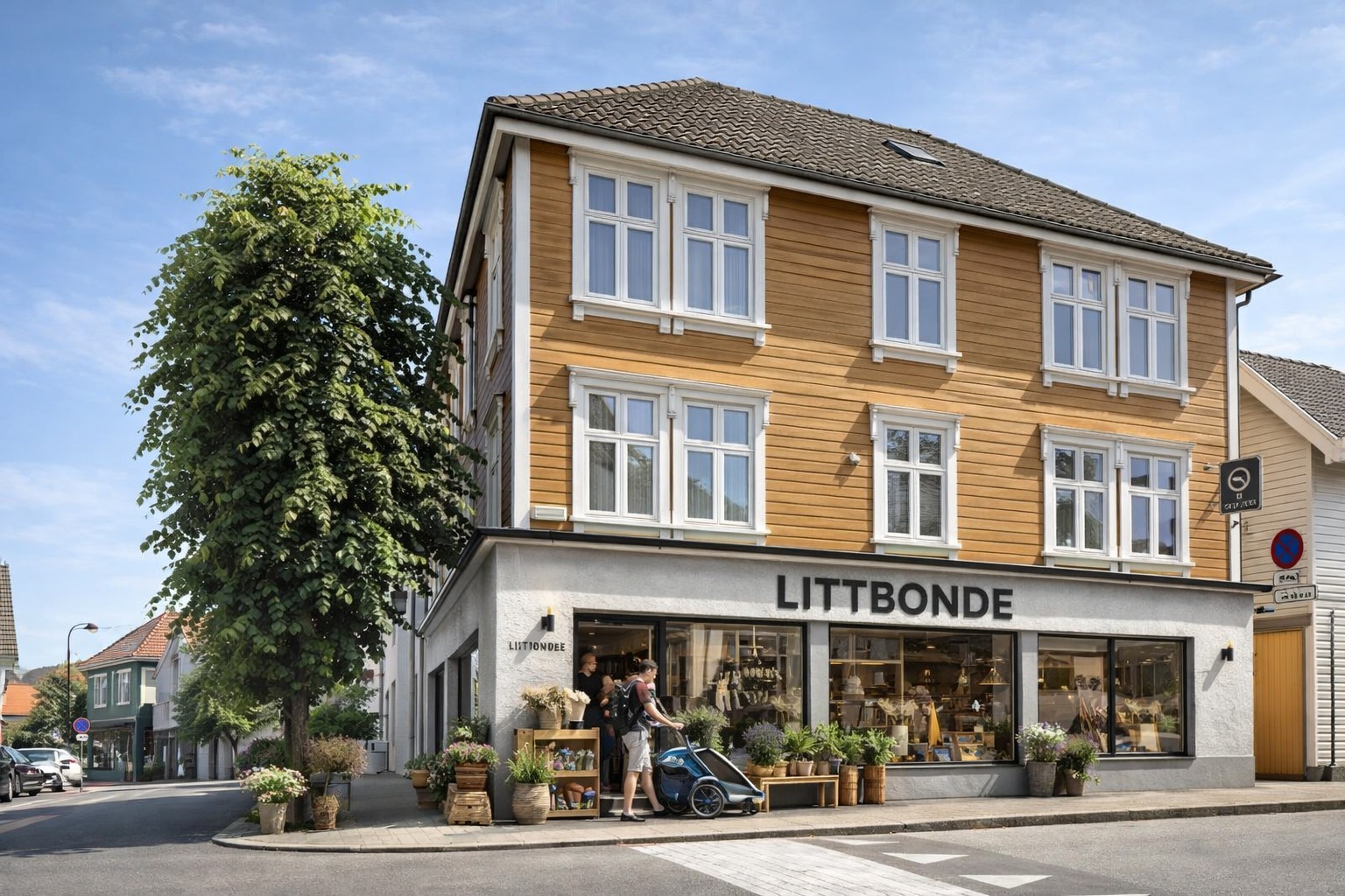 Åpning av Littbonde butikk