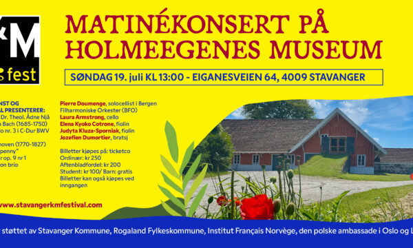 Matinékonsert på Holmeegenes - Stavanger kunst og musikkfestival
