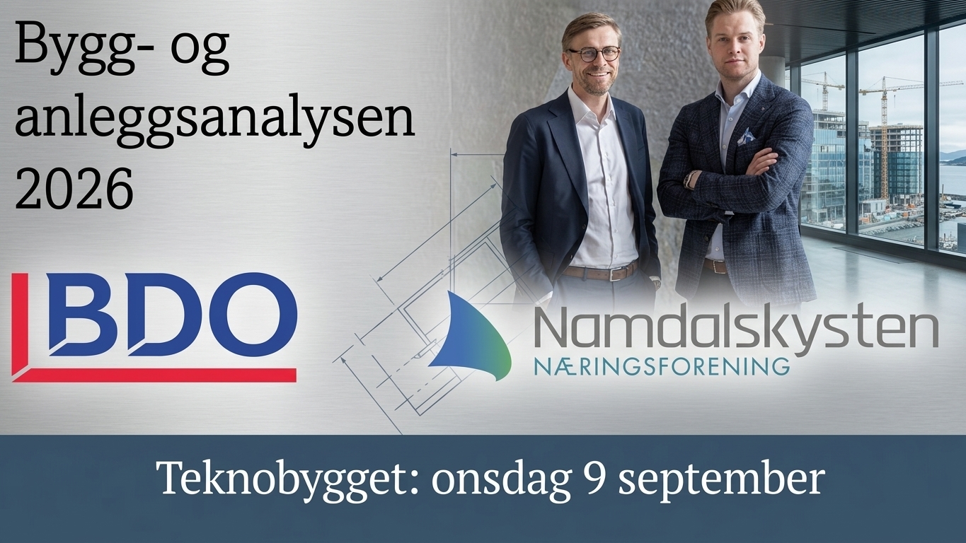 Bygg- og anleggsanalysen 2026: Grip mulighetene i et marked som snur