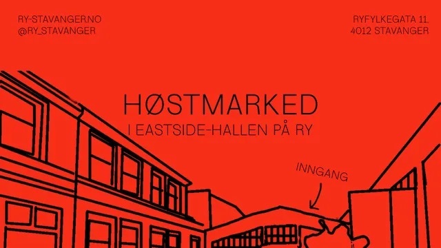 Høstmarked i Eastside-hallen på Ry