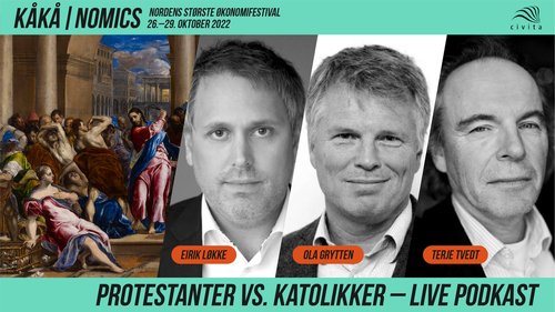 Kåkånomics - Protestanter vs. Katolikker - Live podcast